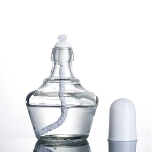 Glass Alcohol Burner Lamp with wick(001)