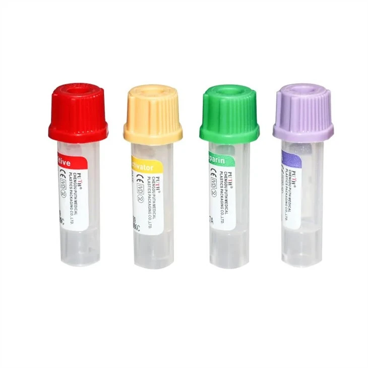Non-Vacuum Blood Collection Vial
